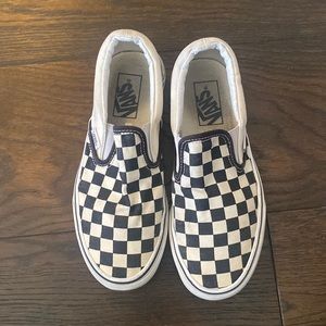 Vans checkered shoes